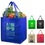 Custom 80Gsm Non-Woven Super Mega Grocery Shopping Tote Bag, 14 1/2" W X 13" H, Price/piece