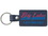Custom Large Rectangle E-Con-O Leather Riveted Key Tag, Price/piece