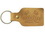 Custom Large Rectangle E-Con-O Leather Riveted Key Tag with Round Corners, Price/piece