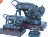 Custom Bull and Bear Sculpture (5