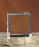 Custom Optical Crystal Cube Award (2.5