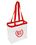Custom The Clear Open Tote Bag (12"x12"x6"), Price/piece