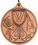 Custom 400 Series Stock Medal (Music) Gold, Silver, Bronze, Price/piece