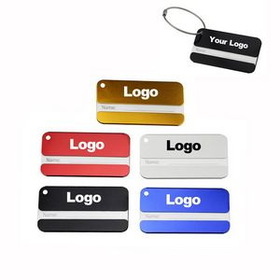 Custom Luggage Tags Travel ID Labels Tag, 3 1/10" L x 1 3/5" W