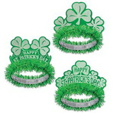 Custom Happy St. Patrick's Day Regal Tiara