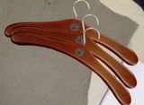 Custom Rosewood Finish Cloth Hanger