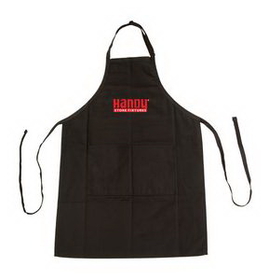 Custom Cotton Poly Apron with Adjustable Neck, 23" W x 34" H
