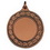 Custom 1-3/8" Plain Center Medal/ Medallion - Gold, Silver, Bronze, Price/piece