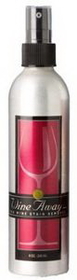 Custom 8 Oz. Brushed Aluminum Spray Container Wine Away Red Wine Stain Remover