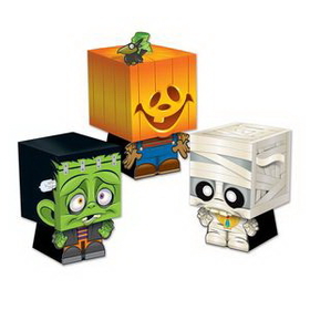 Custom Goody Ghoulies Favor Boxes, 3" L x 1 1/2" W x 3/4" H