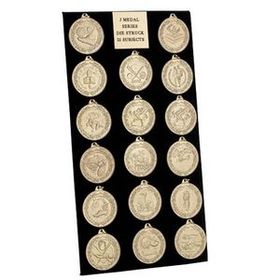 Blank Die Struck Economy Medal Displays