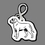 Custom Dog (Mastiff) Bag Tag, Price/piece