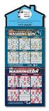 Custom Magna-Card House Shape Magnet Basketball/Hockey Schedules (3.5
