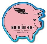 Custom TuffMag Stock Pig Shaped Magnet (2.937