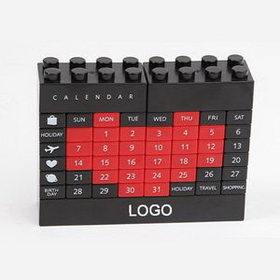 Custom DIY Puzzle Calendar, 4.7" L x 1.2" W x 3.5" H