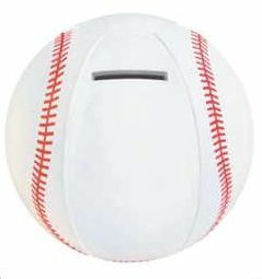 Custom Baseball Bank