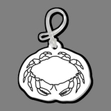 Custom Crab (Down) Bag Tag