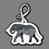 Custom Elephant (Wild) Bag Tag, Price/piece