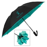 Custom The Color Flip Inverted Folding Umbrella - Auto-Open, Reverse Auto-Closing, 46