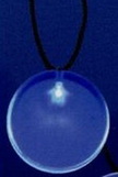 Custom LED Round Badge Necklace