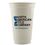 Custom 20 Oz. Economy White Plastic Cup, Price/piece