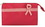 Custom Pink Ribbon Accessory Bag (8-3/4"x3-1/2"x5"), Price/piece