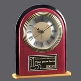Custom Minto Rosewood Clock, 6 1/2