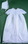 Cotton Christening Dress And Bonnet With Alencon Lace, Price/piece