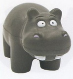 Custom Hippo Stress Reliever Squeeze Toy