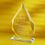 Custom Awards-optical crystal award/trophy 7-3/4 inch high, 4 3/4" W x 7 3/4" H x 3/4" D, Price/piece