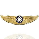 Blank U.S. Air Force Flying Tigers Wing Pin, 1 3/8