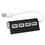Custom 4-Port Aluminum Wave USB Hub, 3 1/2" W x 1 1/2" H, Price/piece
