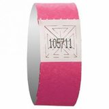 Blank Neon Pink Admission Bracelet