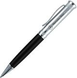 Custom Crown Collection Metal Pen (Silver/Black)