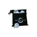 Custom Golf Tournament Zipper Bag w/Golf Balls,Tees, 5 3/4
