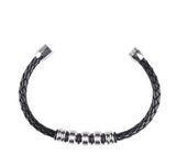 Custom Braided & Stainless Steel Bracelet, 9