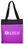 Custom The Trade Show Two Tone Tote Bag, 13.5" W x 15" H x 1" D, Price/piece