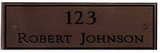 Custom Antique Brass Engraved Plate (Up To 12 Sq. Inch), 1/16