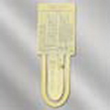 Custom Etched Enamel Dagger Bookmark