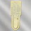 Custom Etched Enamel Dagger Bookmark, Price/piece