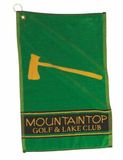 Custom  Woven Sport & Golf Towel (16