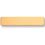 Custom Satin Brass Name Badge W/Joint & Safety Clutch (2 1/2"X1/2"), Price/piece