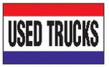 Blank 3'x5' Nylon Message Flag- Used Trucks