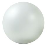 Custom White Squeezies Stress Reliever Ball