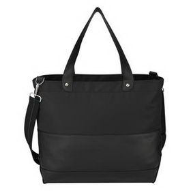 Custom Luxury Traveler Tote Bag, 20 3/4" W x 13 1/2" H