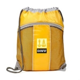 Custom The Leader Drawstring Bag - Yellow, 14.0