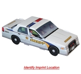 Custom Foldable Die-Cut Sheriff Car (Full Color Digital)