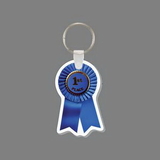 Custom Key Ring & Full Color Punch Tag - 1st Place Ribbon