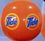 Custom Inflatable Solid Color Beachball / 36" - Orange, Price/piece