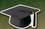 Custom Graduation Cap Magnet - 5.1-7 Sq. In. (30MM Thick), Price/piece